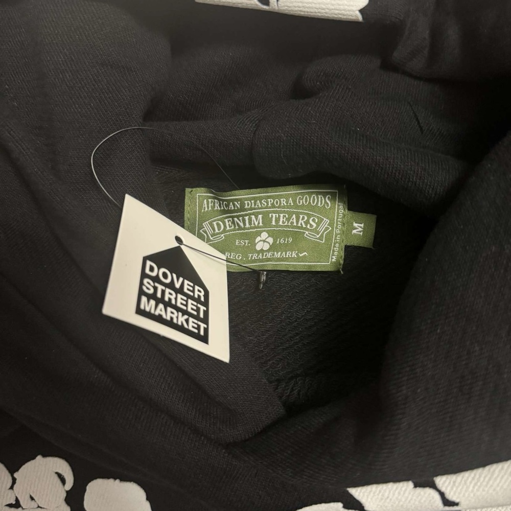 Black Denim tears hoodie size medium - Picture 3 of 6